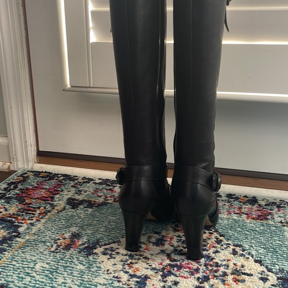 Cole Hann Nike Air black tall boots - Picture 7 of 9